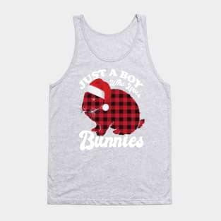 Just a boy who loves Bunnies Tank Top